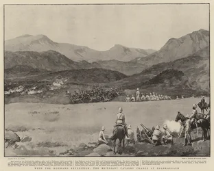 Mit der Mohmand-Expedition, der brillante Kavallerieangriff bei Shankargarh